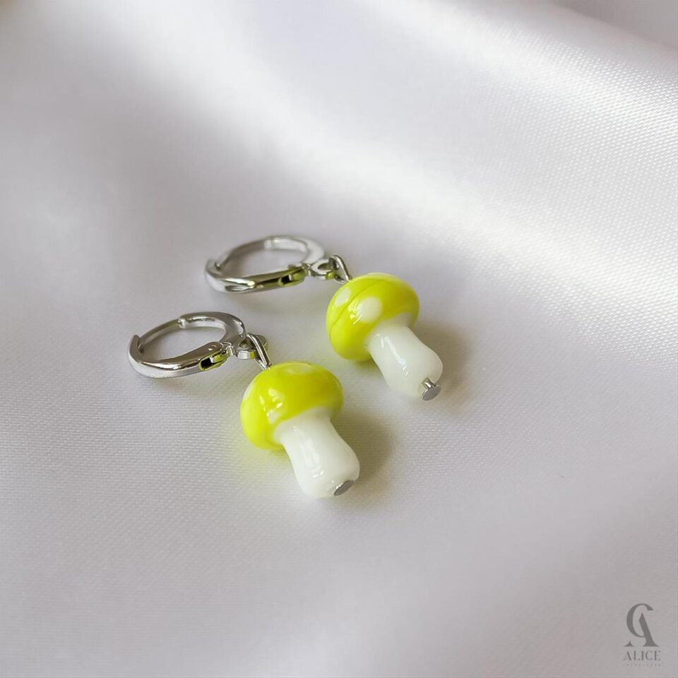 Daisy-Mushrooms-Earrings