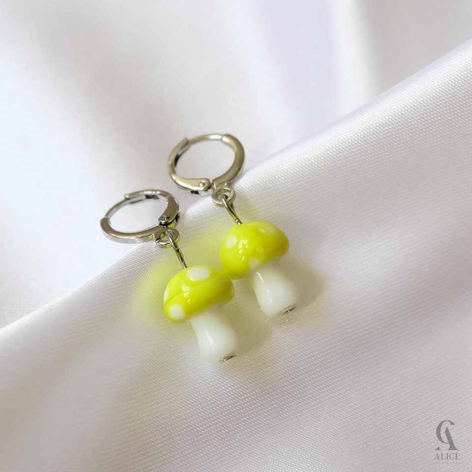 Daisy-Mushrooms-Earrings