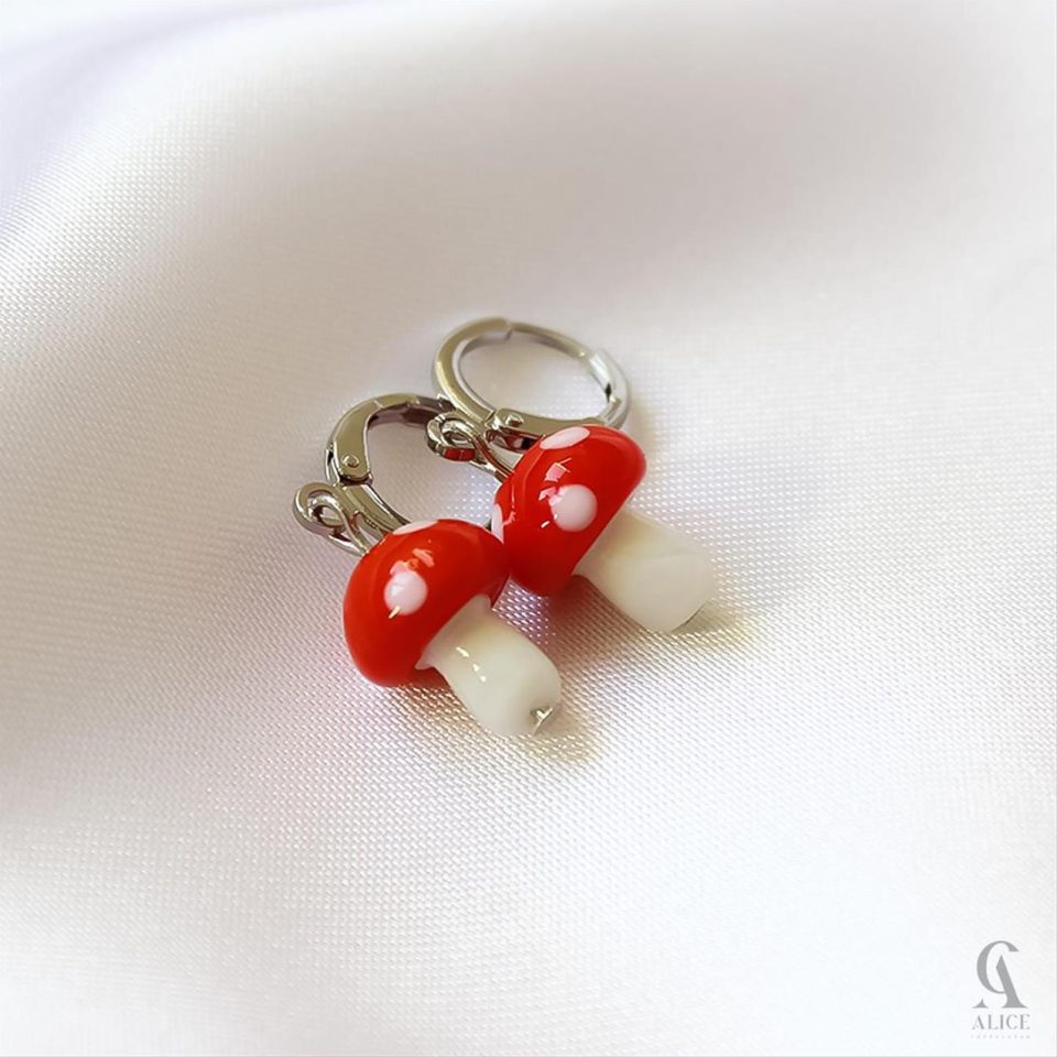 Mario-Mushrooms-Earrings